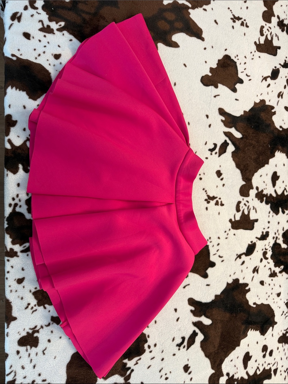 Design Lab Lord & Taylor Hot Pink Circle Skirt